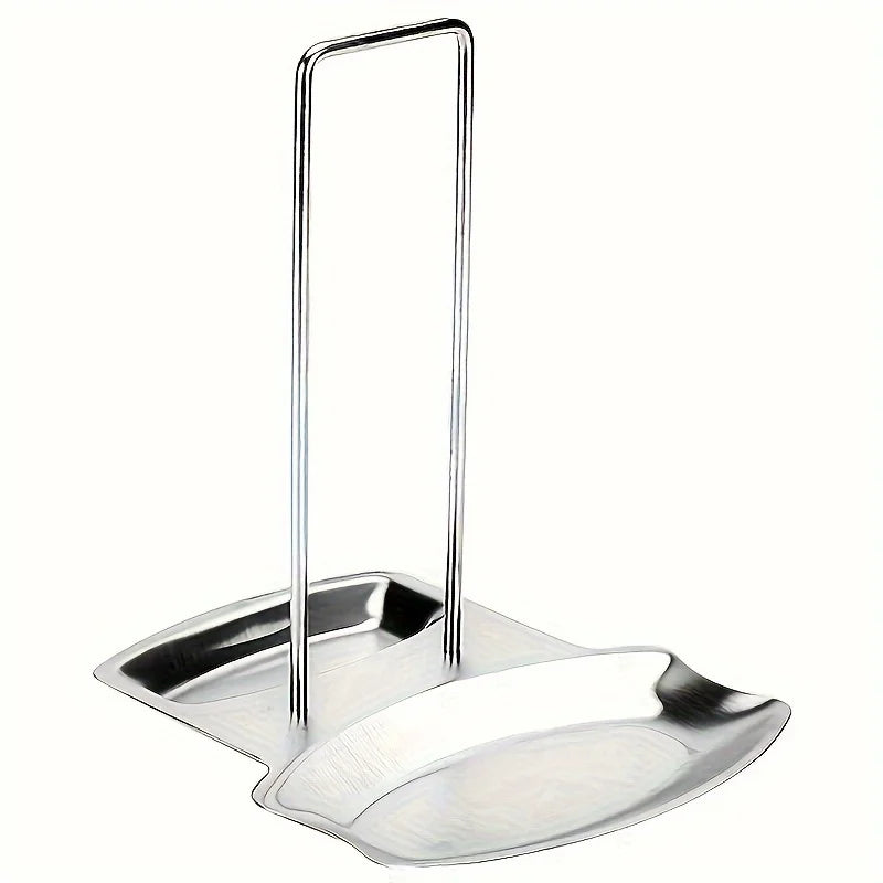 Stainless Steel Pot Lid Rack – No-Drill Countertop Organizer