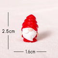 Cute Red Dwarf Gnome Figurine | Mini Garden Landscape Ornament