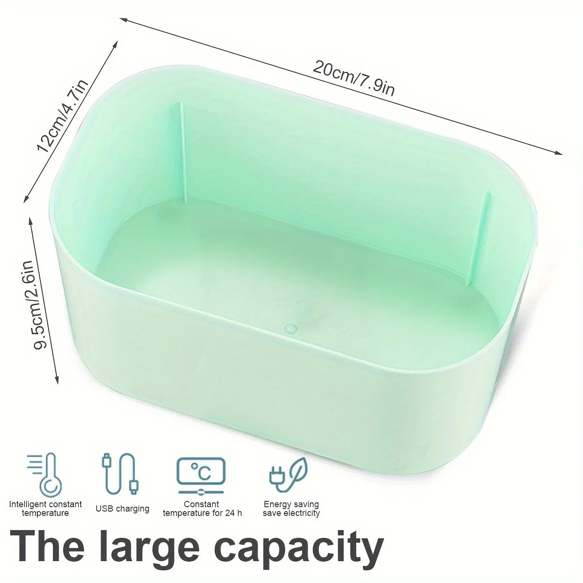 USB Baby Wipe Warmer | Digital Display, 3 Temp Settings