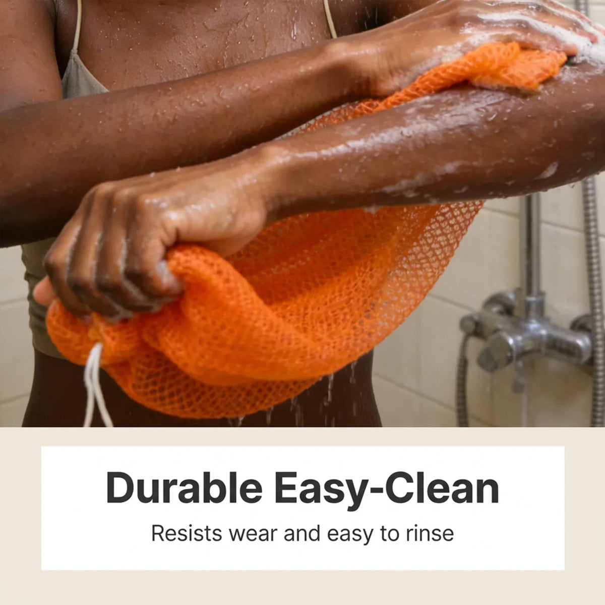 Exfoliating Back Scrub Bath Towel – Remove Dead Skin