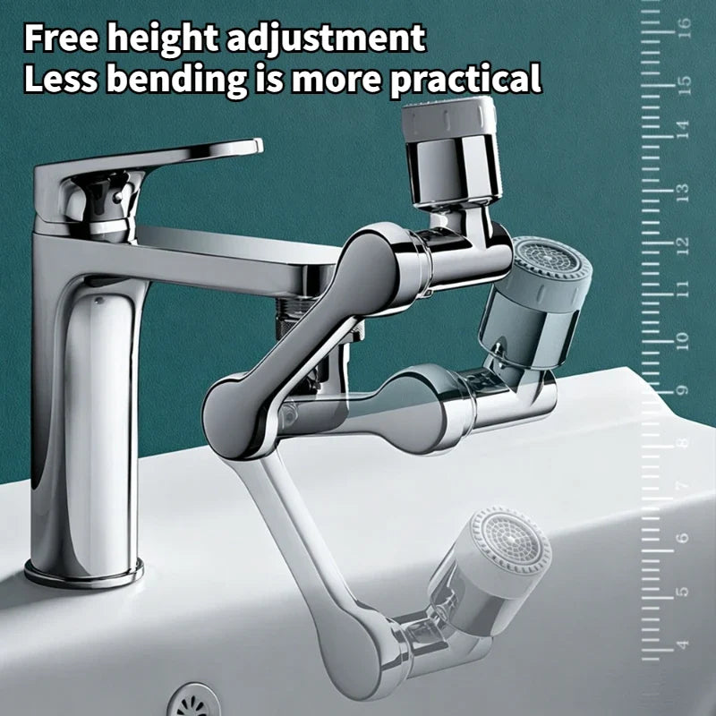 Swivel Robotic Arm Faucet Aerator Extender – Kitchen & Bathroom