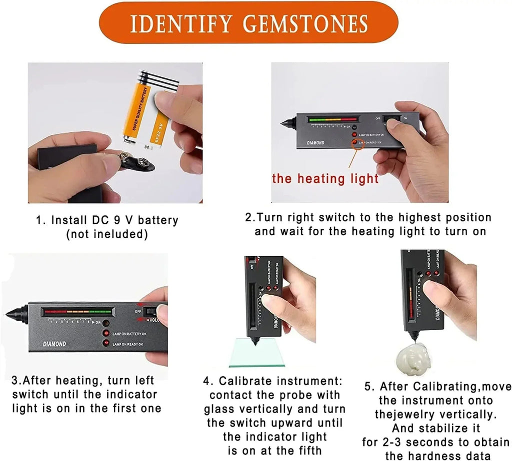 Professional Diamond Tester Pen Kit | High-Accuracy Selector