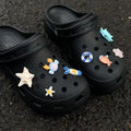 Ocean DIY Shoe Charms Set – Fish, Starfish & Shell Decorations