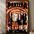 Pantera Band Self-Stick HD PVC Wall Poster – Waterproof Decor