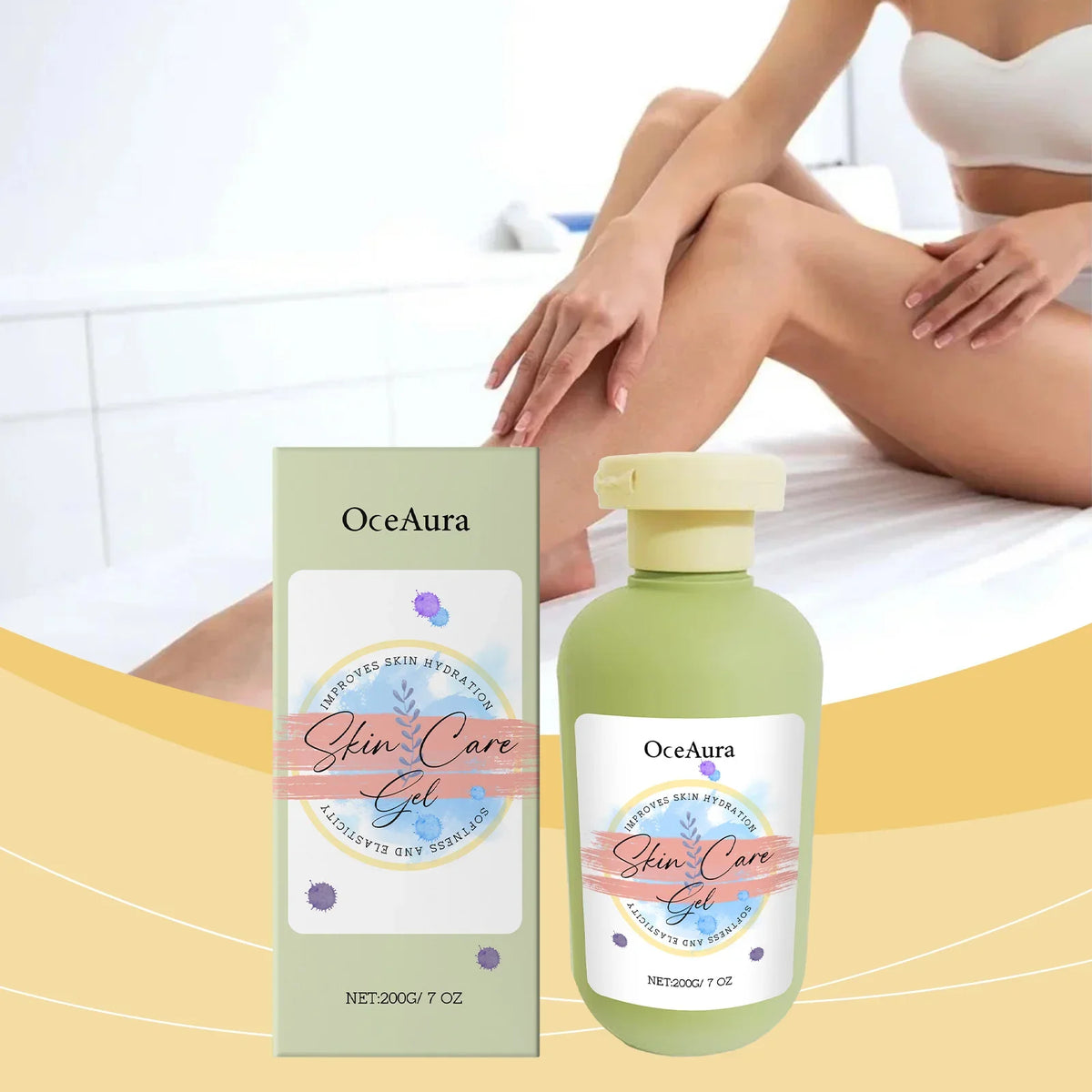 OceAura 200g Moisturizing Skin Gel – Nourish, Lift & Brighten