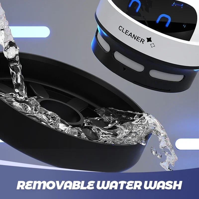 Mini Rechargeable Desktop Vacuum – Keyboard & Desk Cleaner