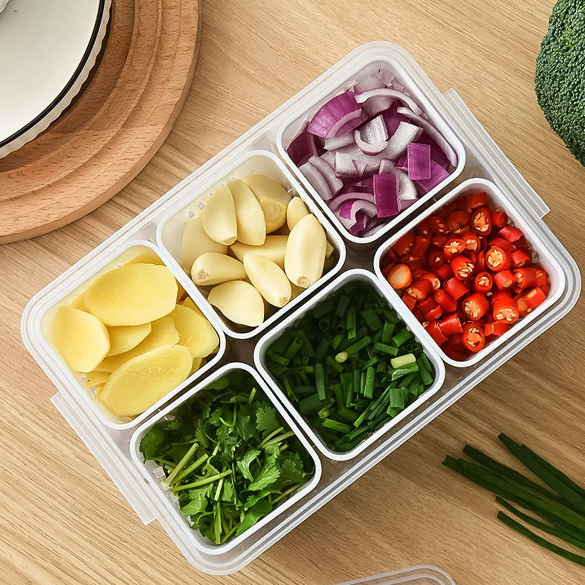 Freezer Storage Containers Container Kitchen Vegetable