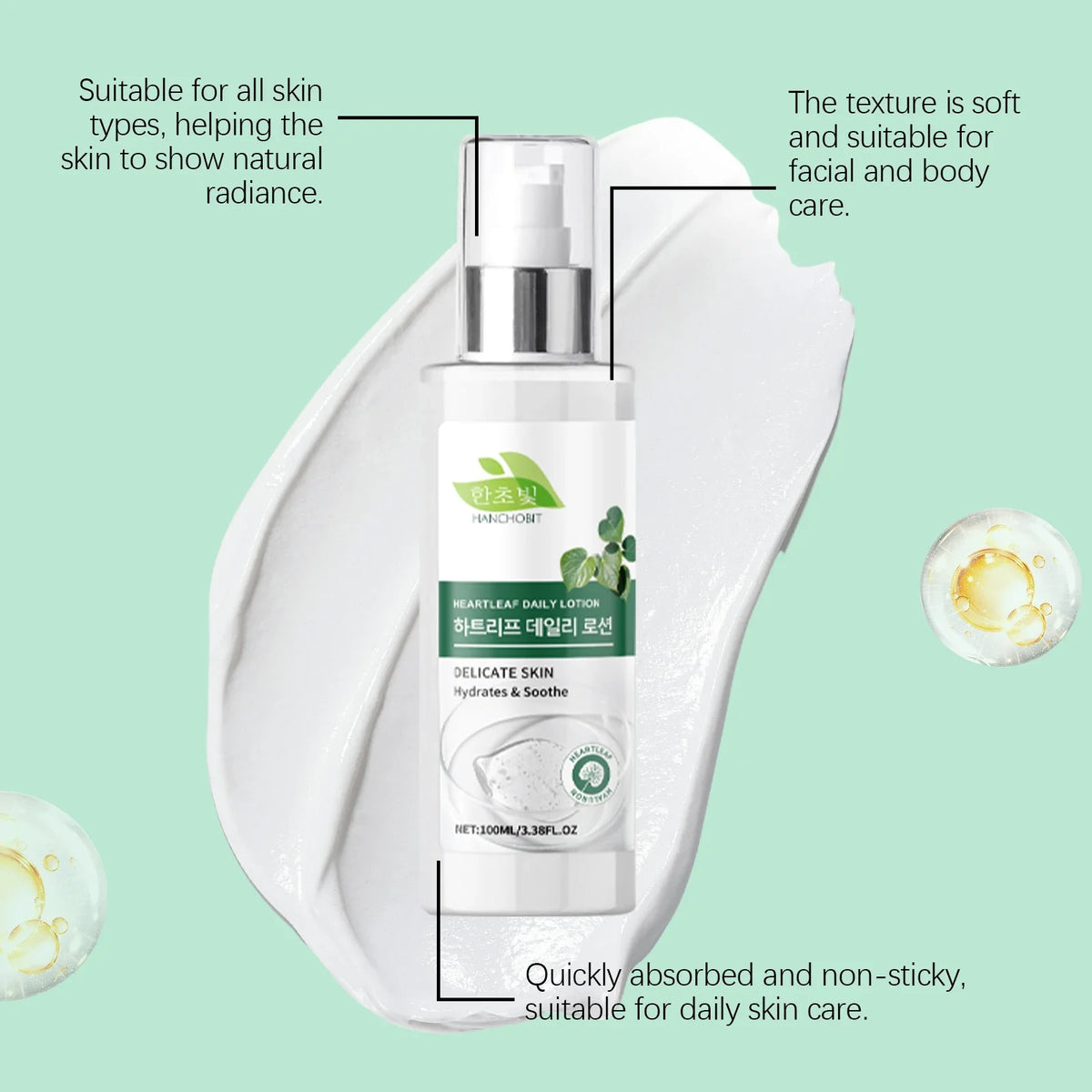 Heartleaf Houttuynia Moisturizing Lotion – Deep Nourish 100ml
