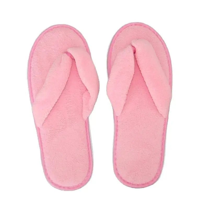 Soft Hotel Slippers Unisex Disposable SPA Guest Slides