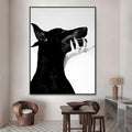 Doberman Pinscher PVC Wall Sticker – Waterproof Home Décor