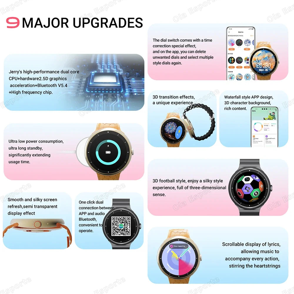 Multifunctional Smart Watch Men Women IP68 Waterproof Multi-sport