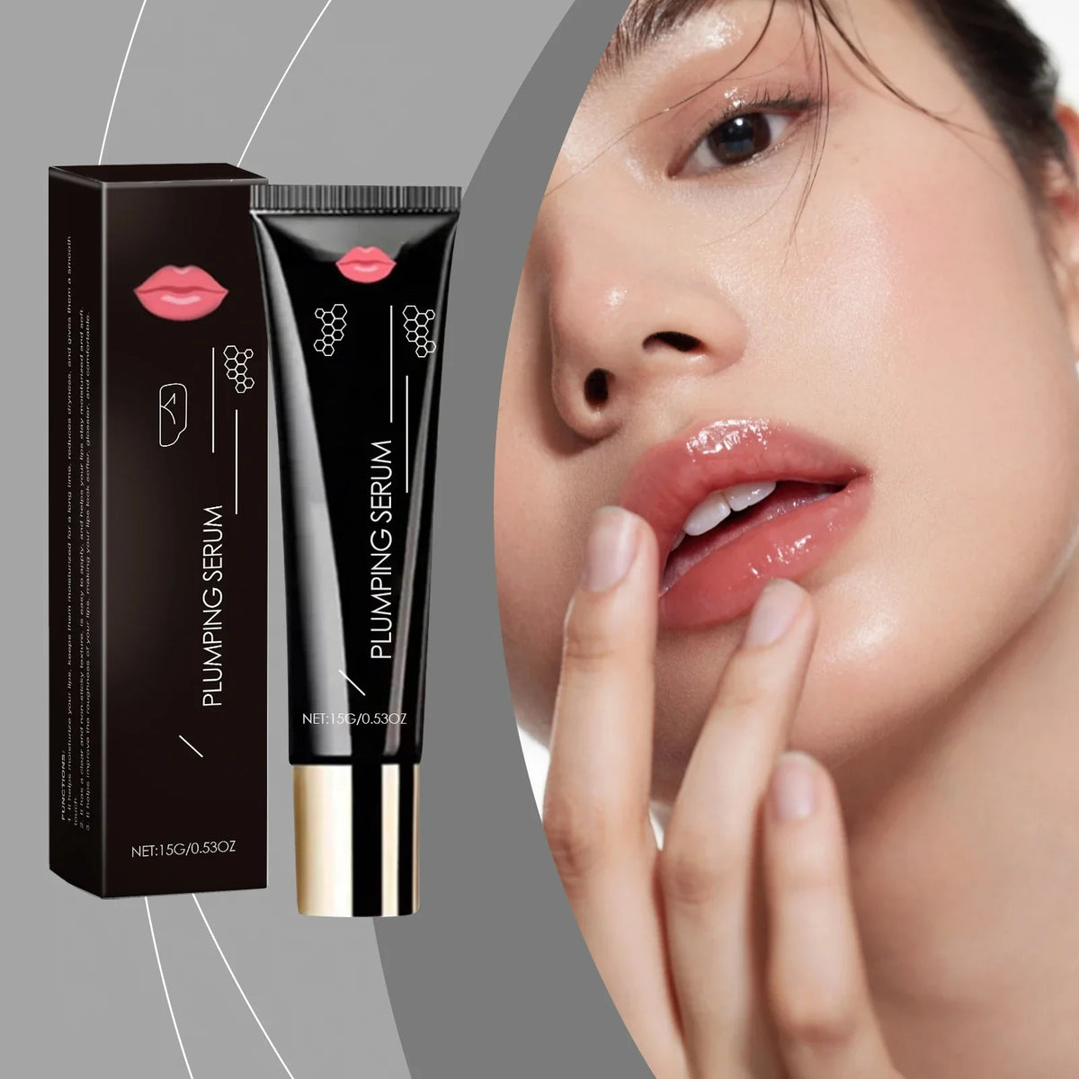 Lip Plumping Serum – Hydrating Volumizing Lip Gloss 15g