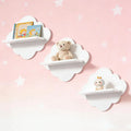 Cloud Wall Shelf Set of 3 – Floating Kids Room & Nursery Shelves