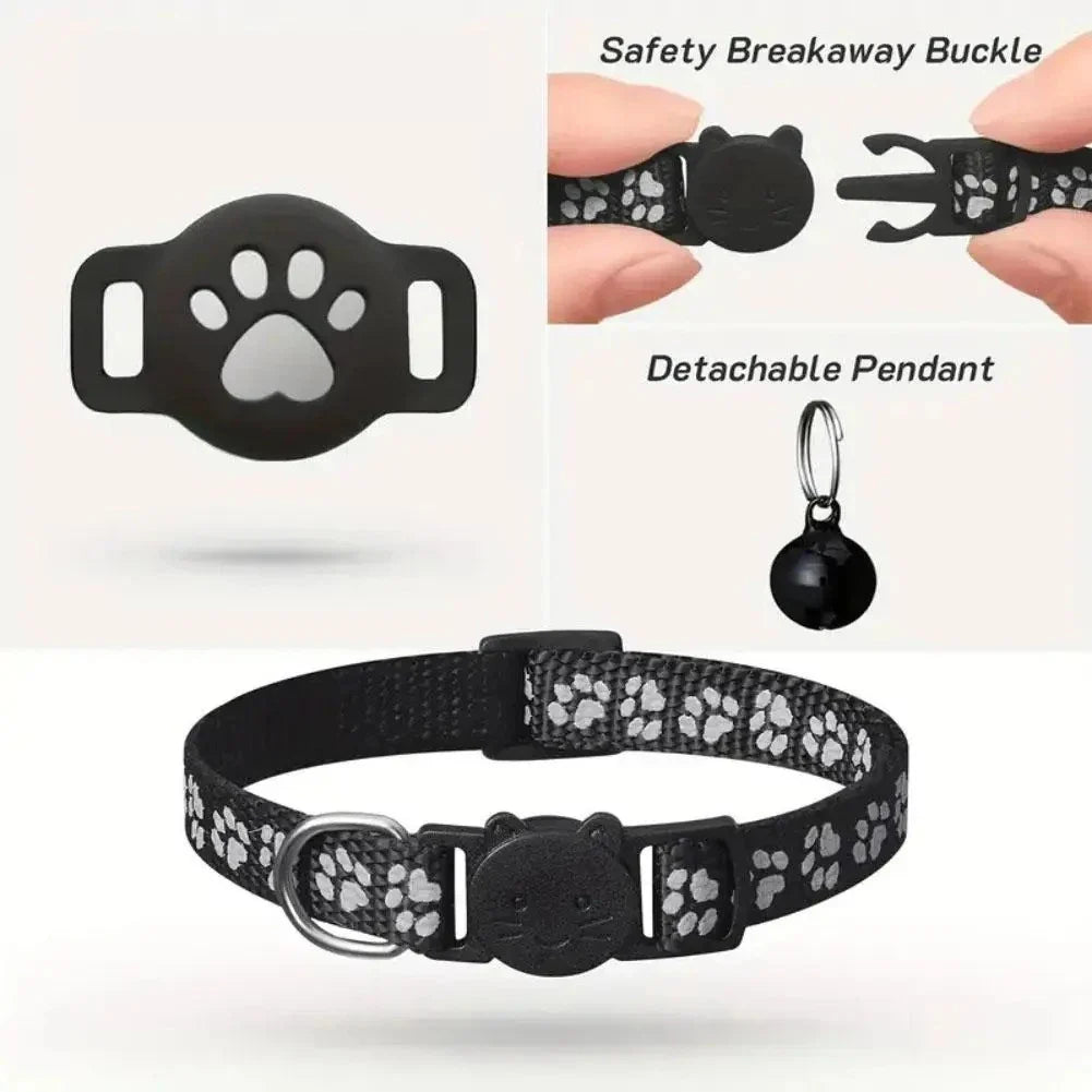 Waterproof Reflective GPS Tracker Collar for Cats & Kittens