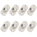 4- Self-adhesive Universal Pulley Rotating Wheels Mini Swivel Casters