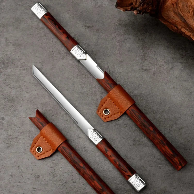 PLYS Stainless Steel Outdoor Knife – BBQ, Steak & Fruit Blade