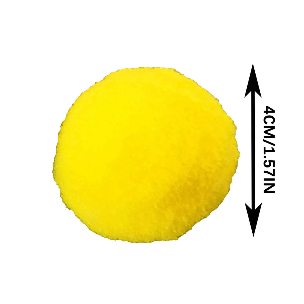 30-Pack Soft Plush Cat Toy Balls – Colorful Kitten Pompons