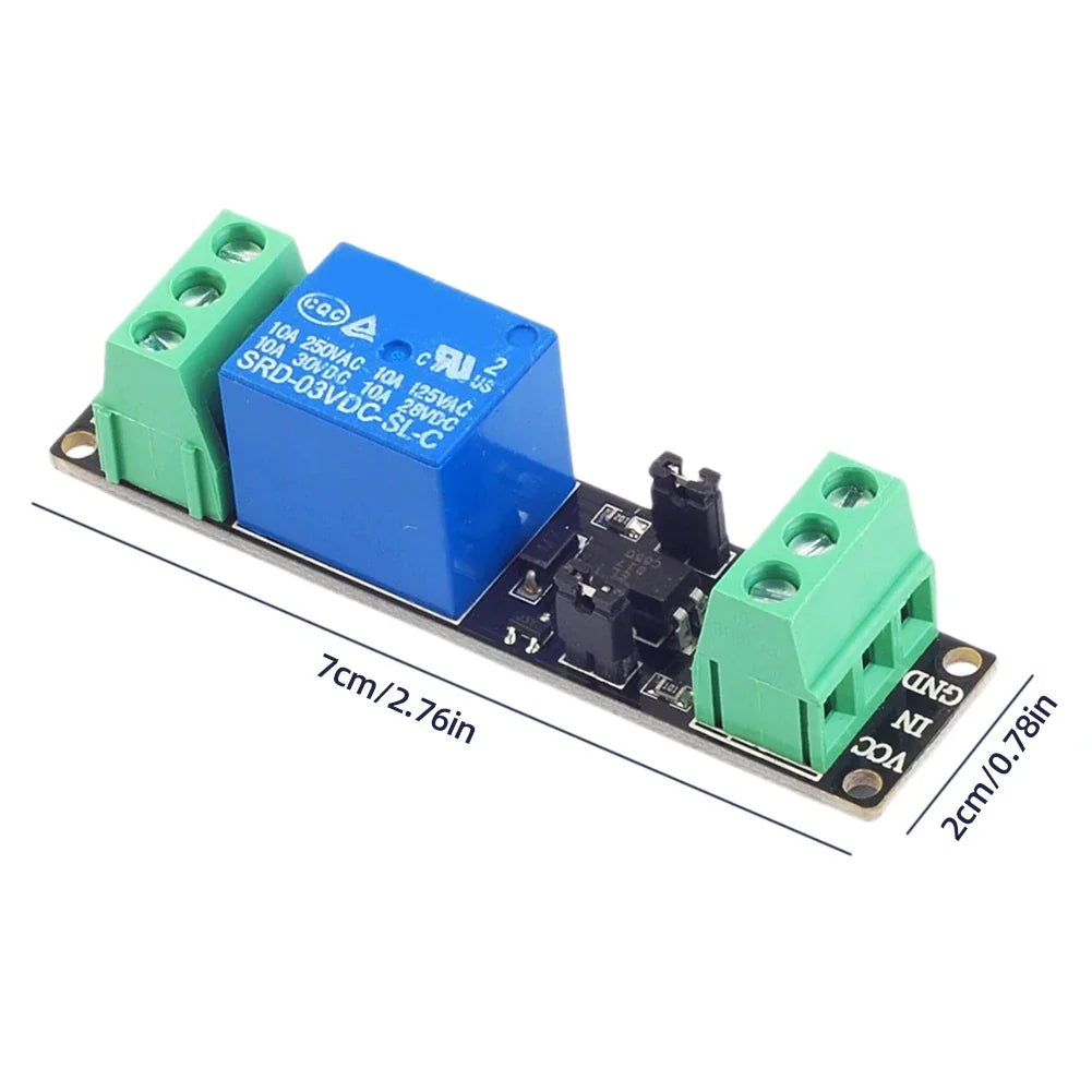 DC 3V/3.3V Optocoupler Relay Module – Isolated Drive Control Board
