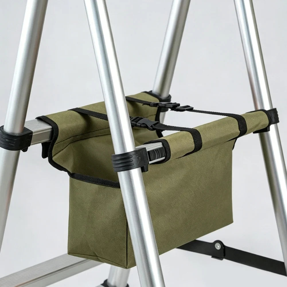 Canvas Ladder Tool Bag – Large Capacity A-Frame Organizer