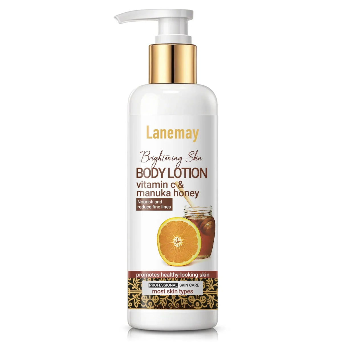 Vitamin C & Manuka Honey Body Lotion – Hydrating Cream 100ml
