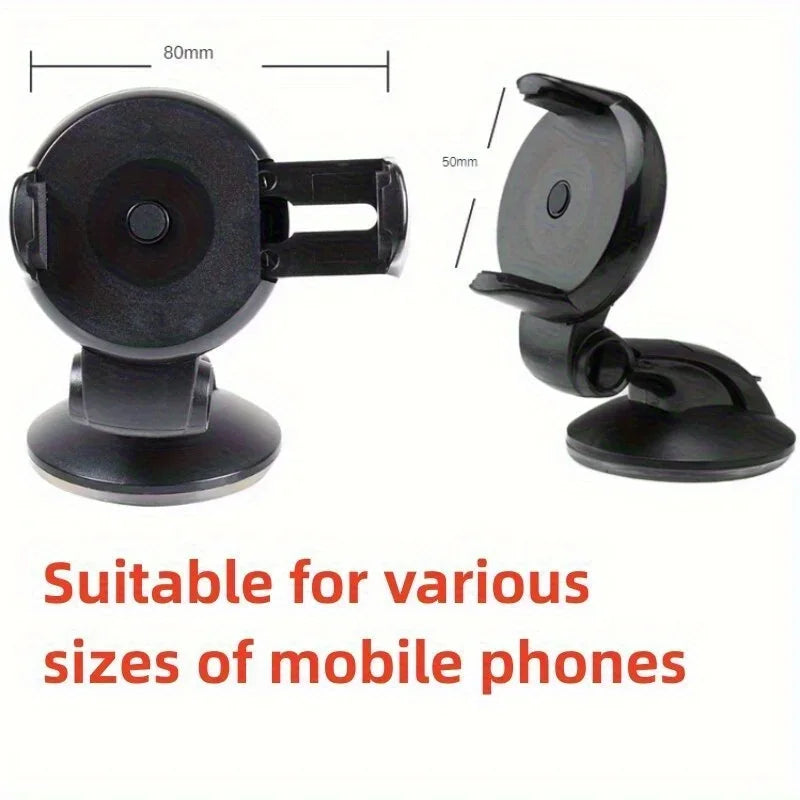 360° Car Dashboard Phone Mount – Universal Suction Cup Holder
