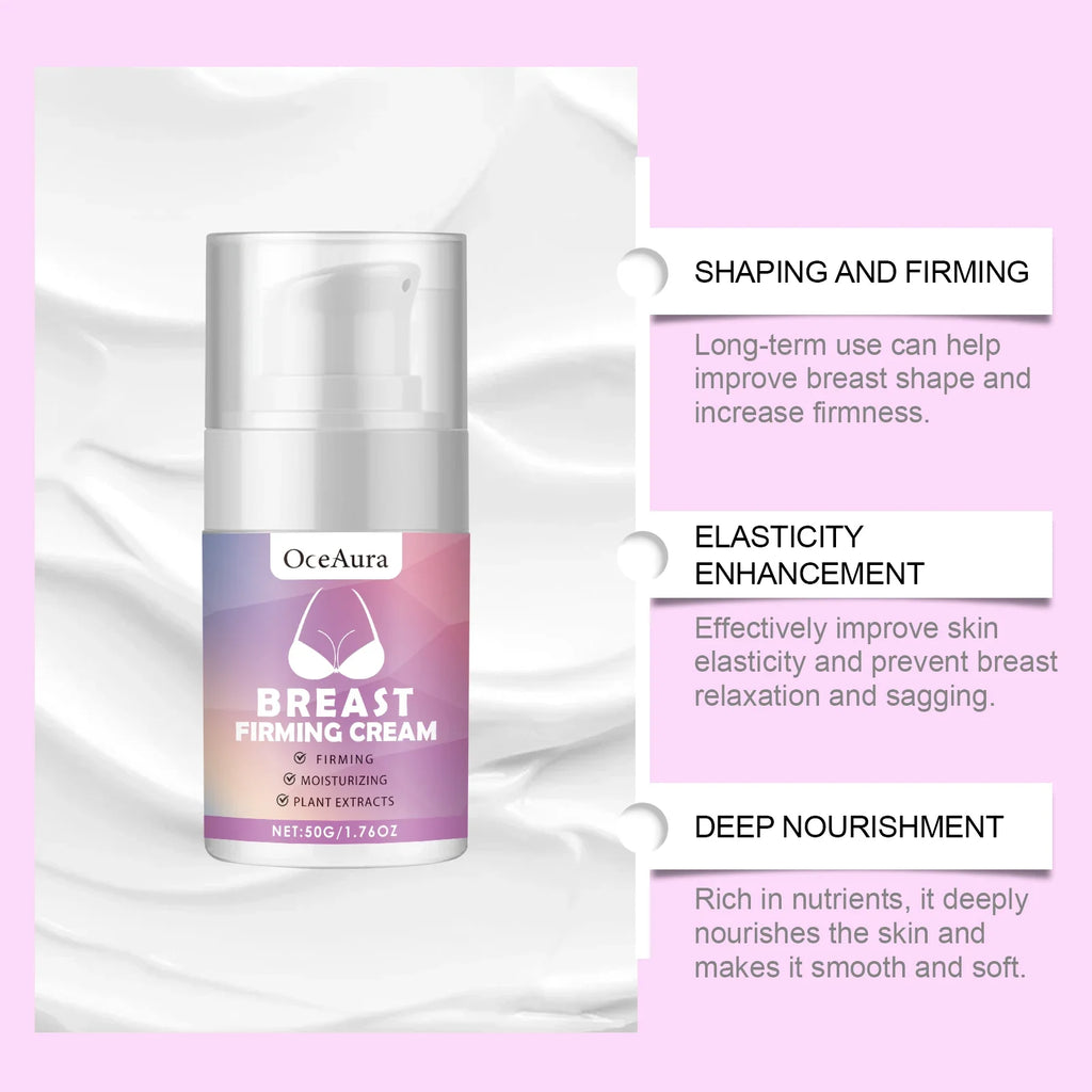 OceAura Breast Firming Cream – Lifting & Moisturizing, 50g