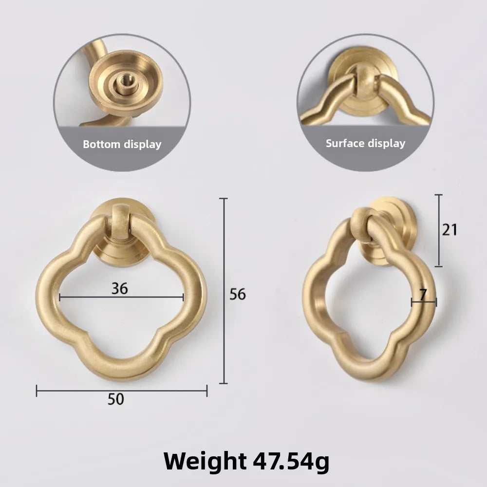 Pearl Golden Cabinet Handles & Knobs – Modern Minimalist Hardware