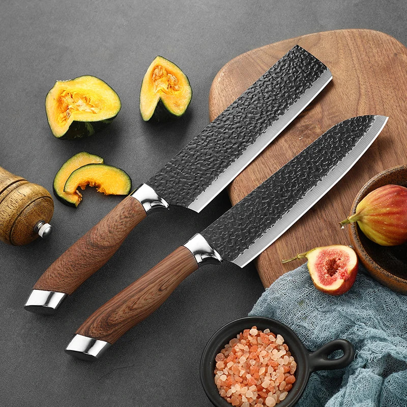Stainless Steel Kitchen Knife – Sharp Meat & Vegetable Slicer