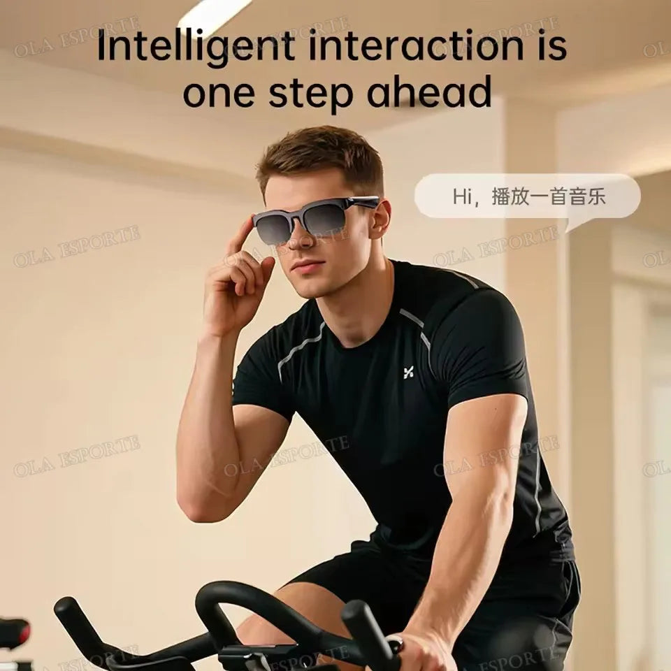 Smart Glasses V5 3 Bluetooth Call Headphones Outdoor Sports