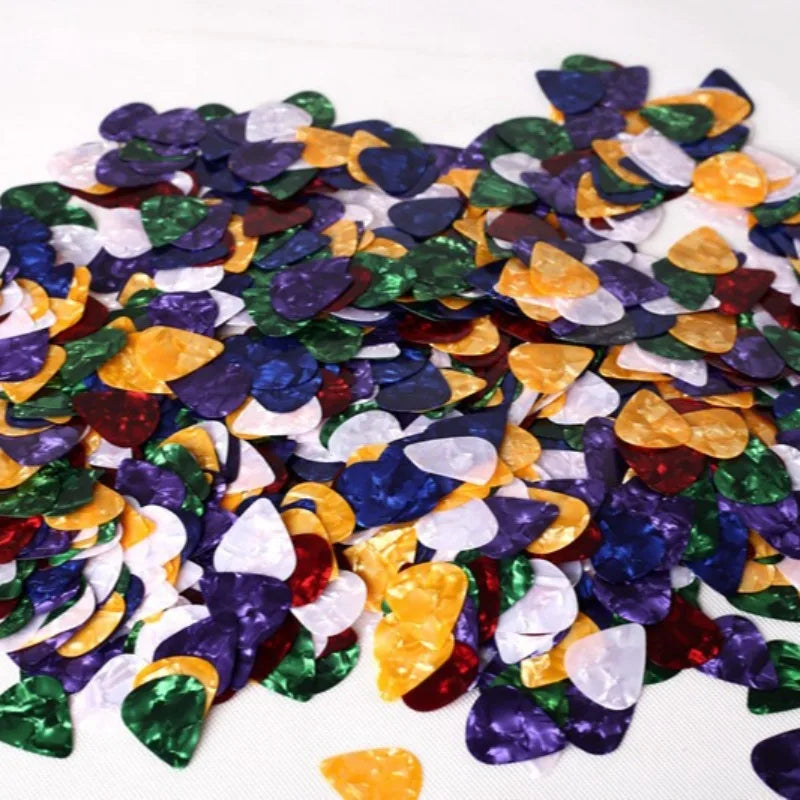 Guitar Pick Celluloid Heart Small Turtle Shrapnel