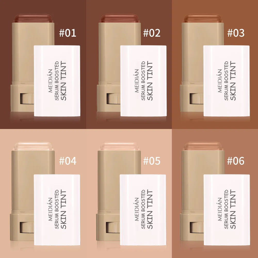 Waterproof Skin Tint Stick – Nourishing Tinted Serum Foundation