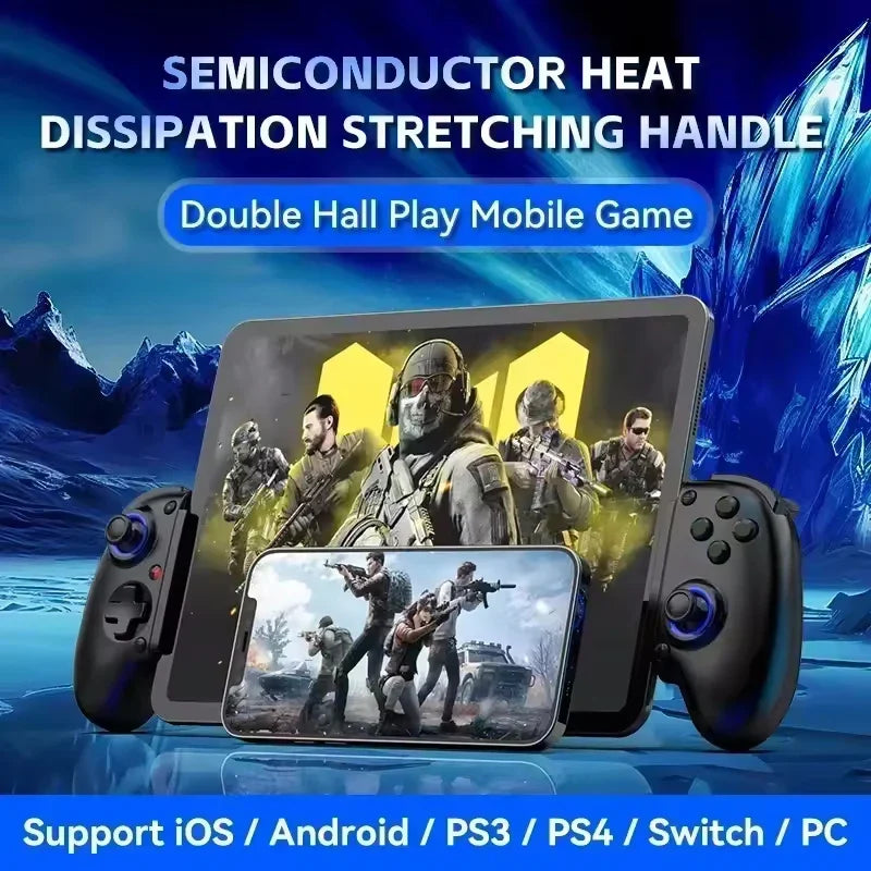 AyeBeau D11 Bluetooth Gamepad – Switch PS4 iOS Android Hall Kit