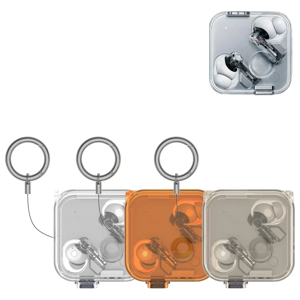 TPU Hard Shell Case for Nothing Ear 3 | Shockproof + Hook