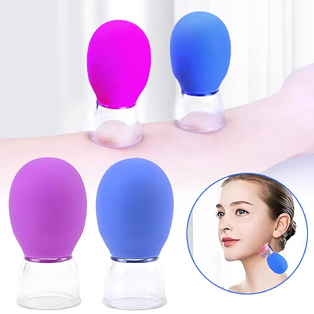 SADOER Silicone Facial Cupping Massager – Anti-Wrinkle Vacuum