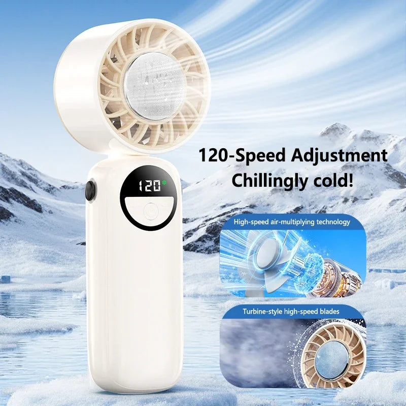 Lenovo 5-Speed USB Rechargeable Cooling Fan | Remote Control
