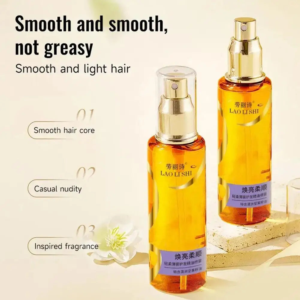 Hair Serum Oil Spray – Frizz Control & Hydrating Mist 100ml