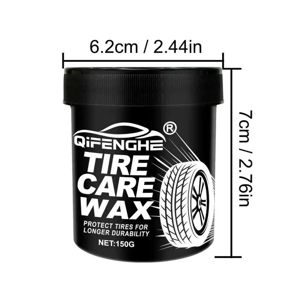 Car Tire Shine Wax – Gloss, UV Protection & Anti-Aging