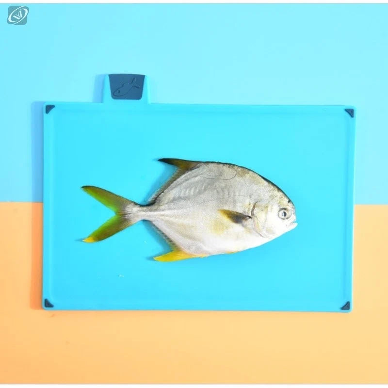 4-Piece Cutting Board Set with Holder – Non-Slip & Colour-Coded