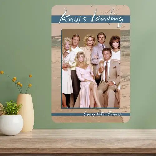 Knots Landing Classic TV Show Metal Poster Sign | Retro Wall Art