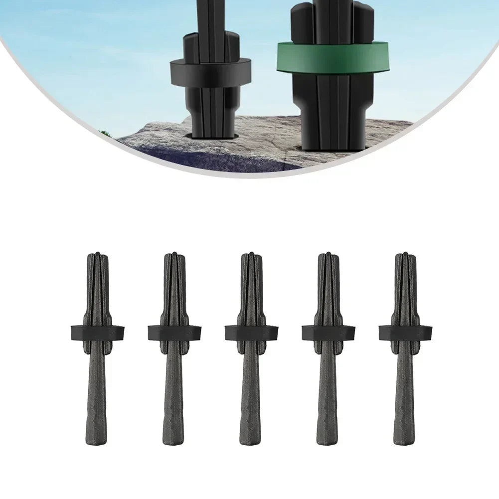 5-Pack Stone Splitting Wedges 125x14mm – Steel Rock Splitter