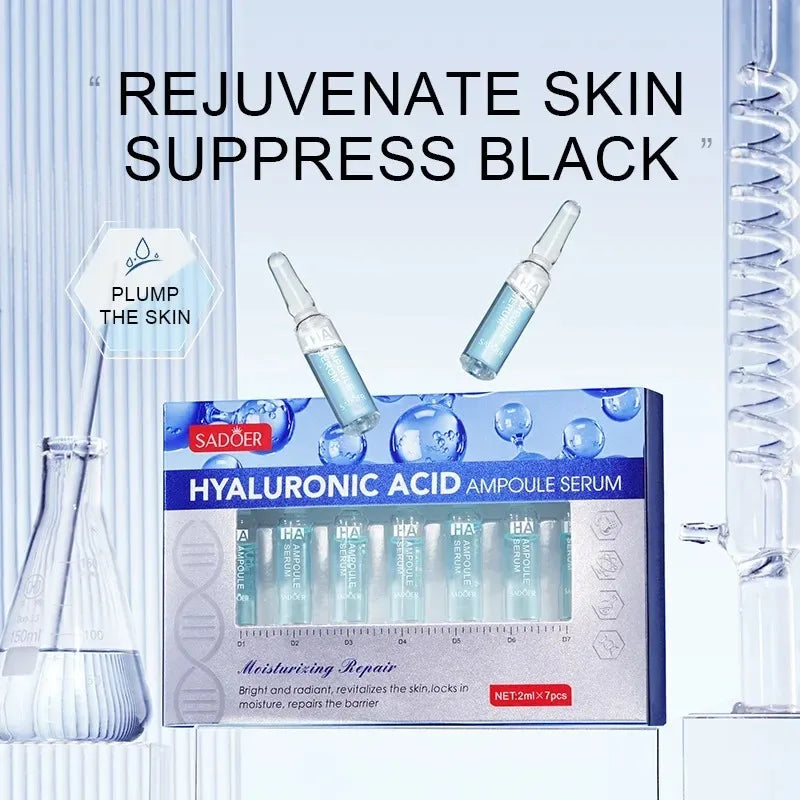 Hyaluronic Acid Facial Serum – Moisturising & Firming 2ml×7