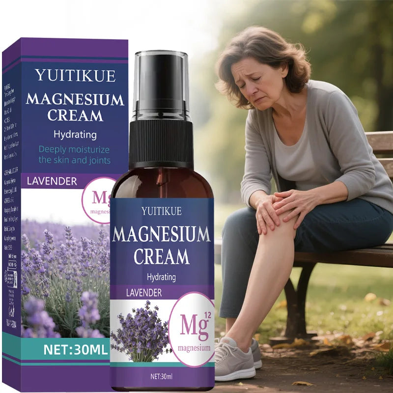 YUITIKUE Magnesium Spray 30ml – Lavender & Hyaluronic Acid Mist
