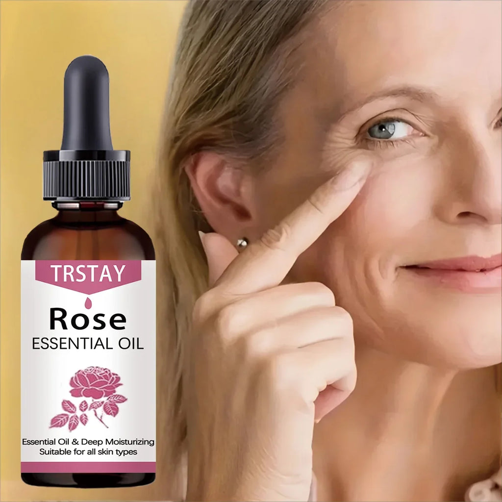 TRSTAY Rose Face Serum – Brightening, Hydrating & Nourishing Oil