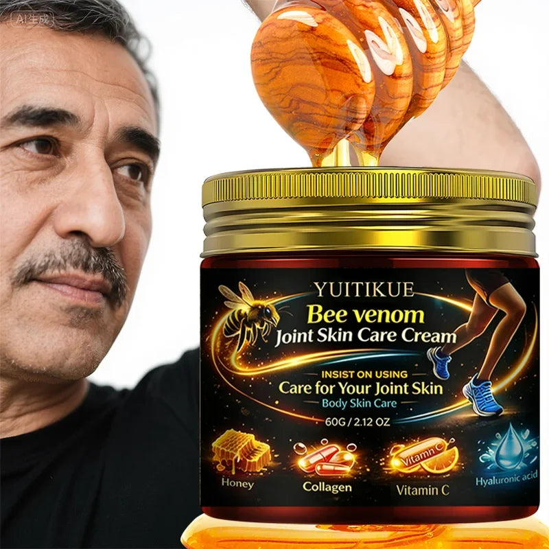 YUITIKUE Bee Venom Body Cream – Collagen & Hyaluronic Acid