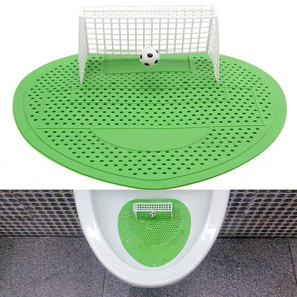 Football Goal Urinal Mat – Deodorizing Splash Guard Insert