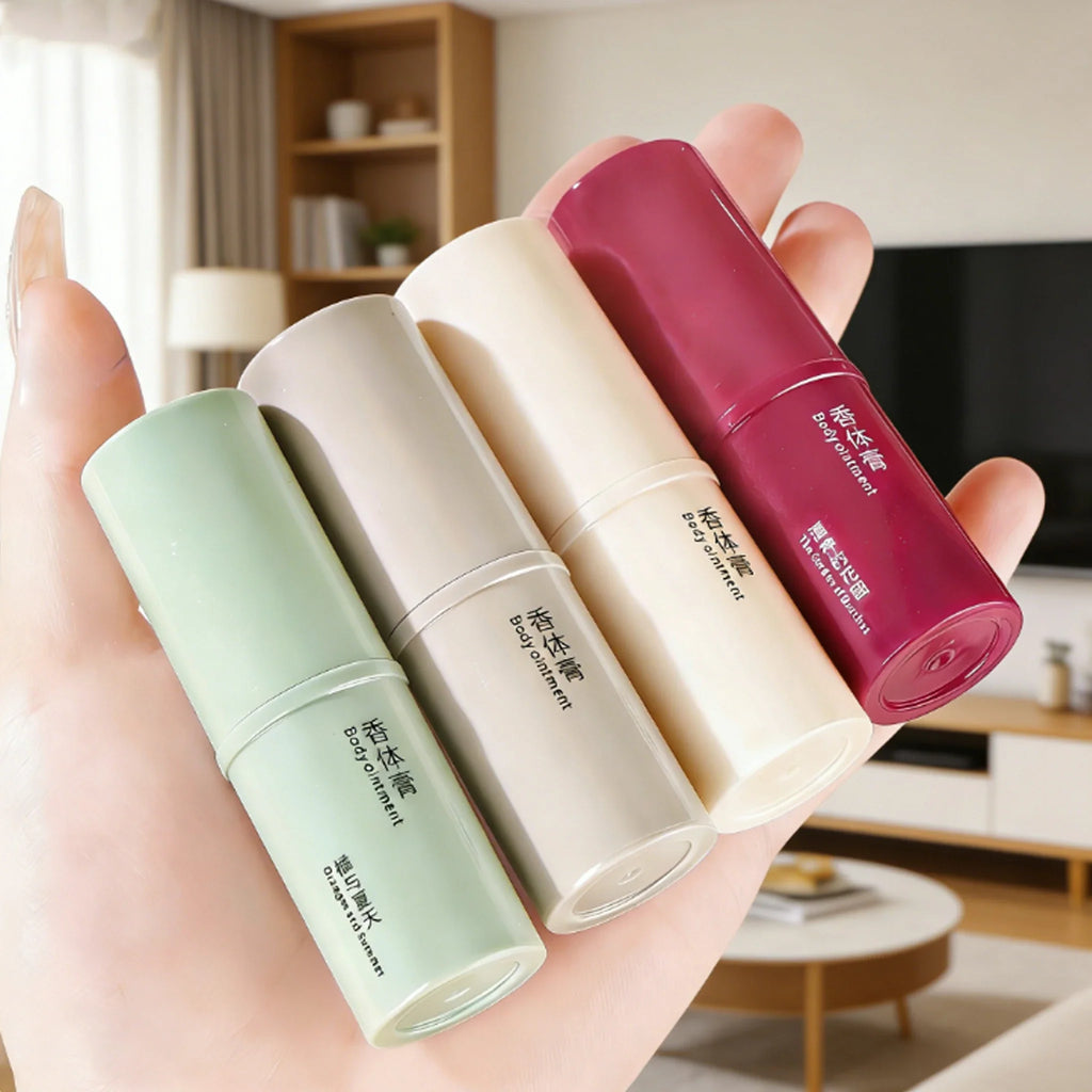 Portable Solid Fragrance Body Cream – Long-Lasting Natural Scent