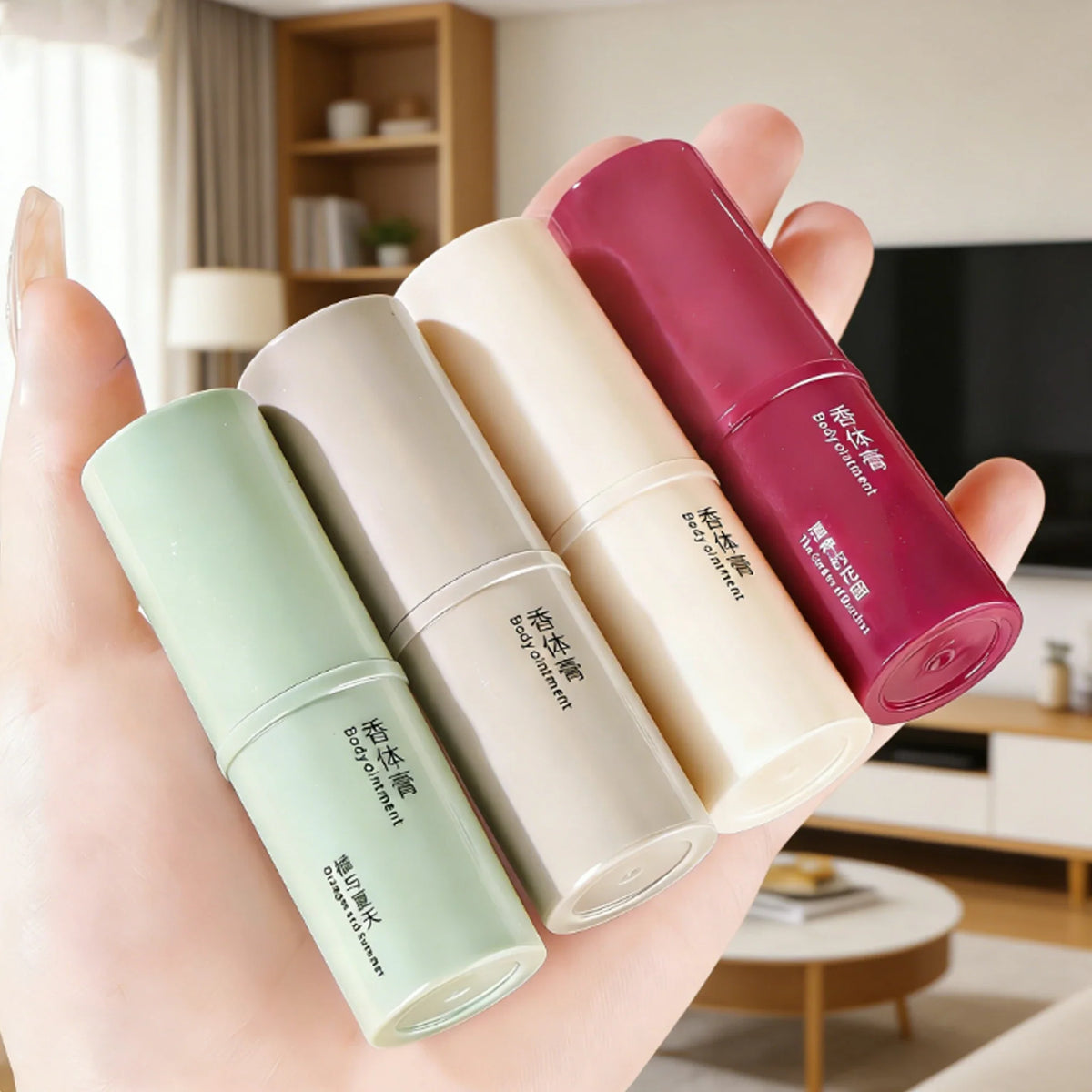 Portable Solid Fragrance Body Cream – Long-Lasting Natural Scent