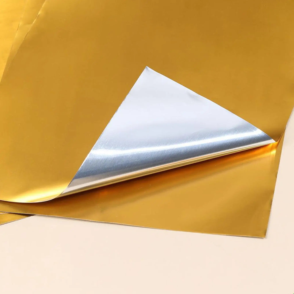 Aluminum Foil Sheets for Crafts – 100 Pack, 70 Micron