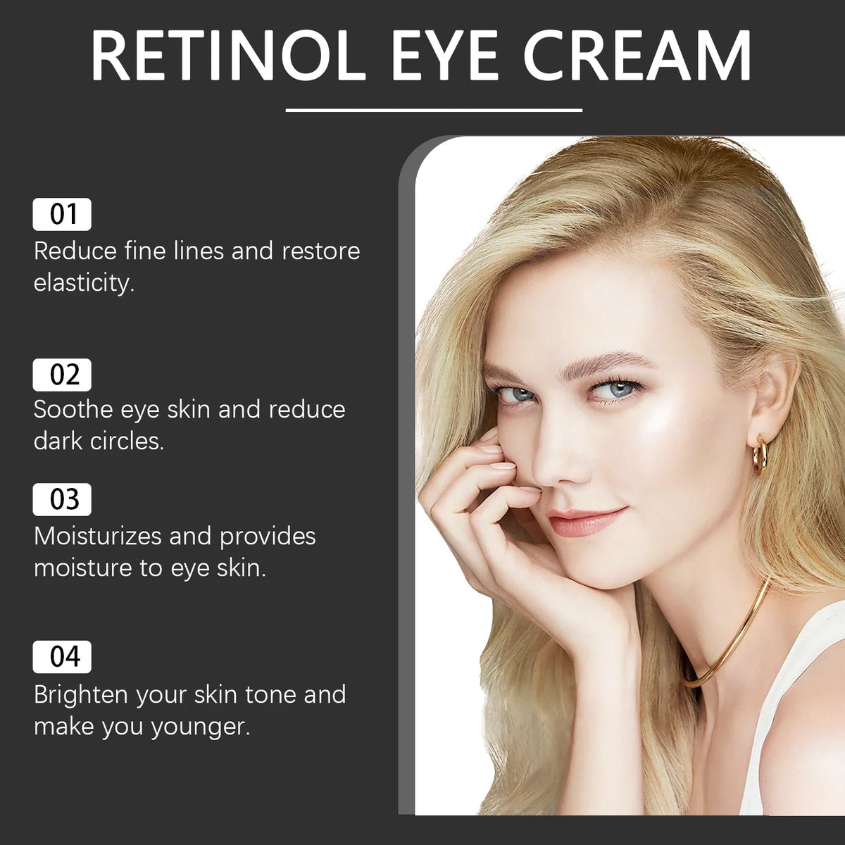 WEST MONTH Hydrating Eye Cream – Brightening & Firming 20g