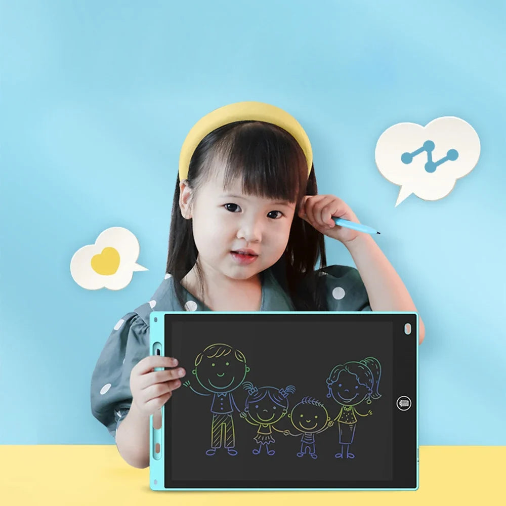 12" LCD Writing Tablet & Drawing Board for Kids – Erasable